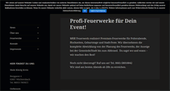 Desktop Screenshot of mkk-feuerwerk.de